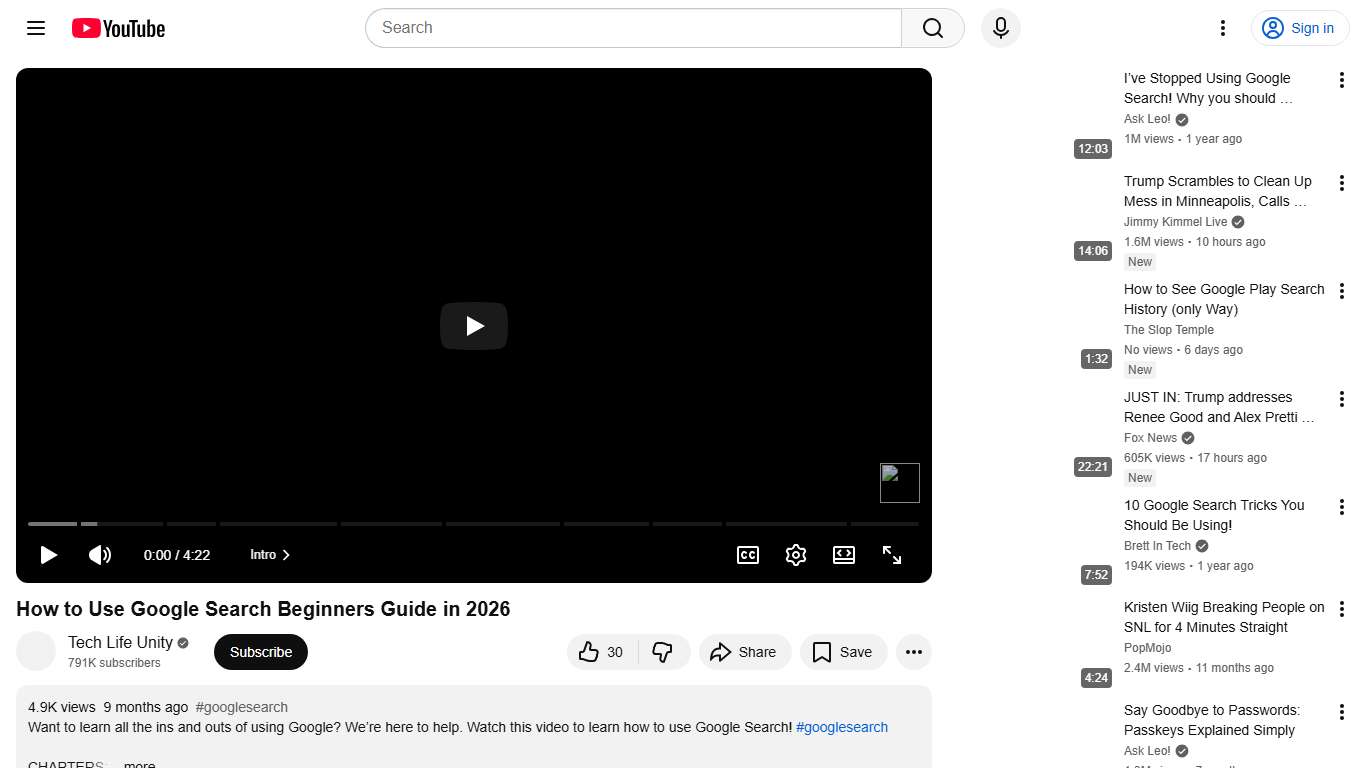 How to Use Google Search Beginners Guide in 2026 - YouTube